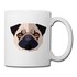 Pug-Coffee/Tea Mug - white